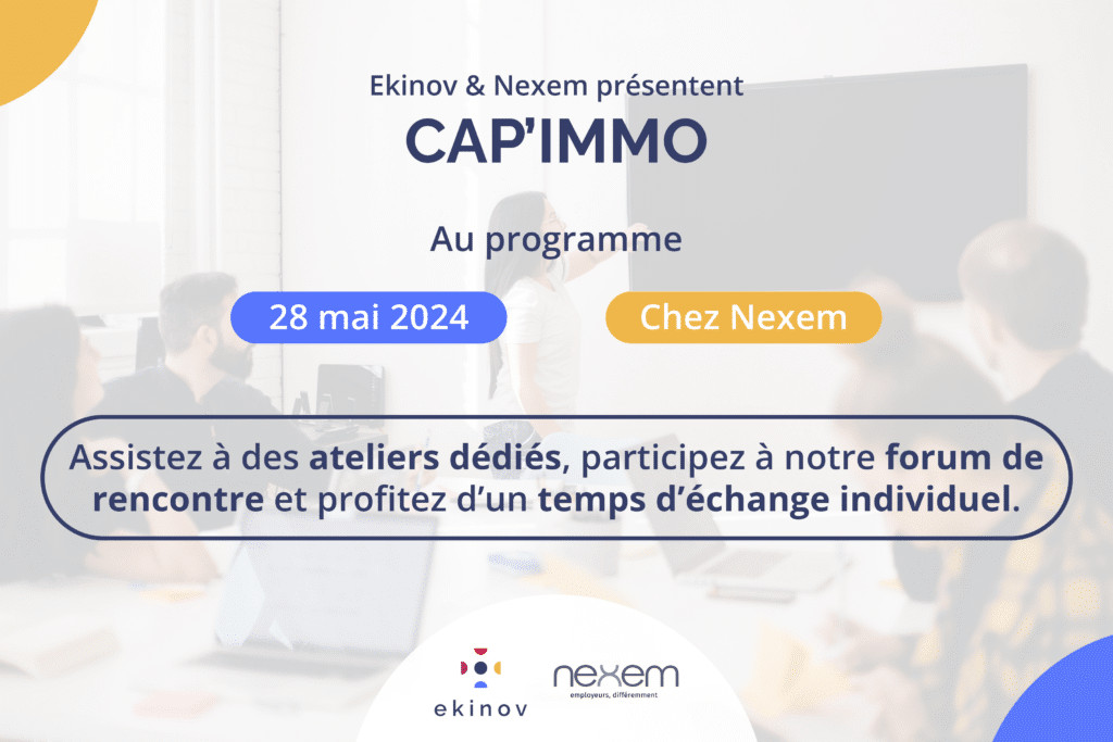 Participez à la Cap'Immo, la journée qui fait bouger les idées de l'immobilier !